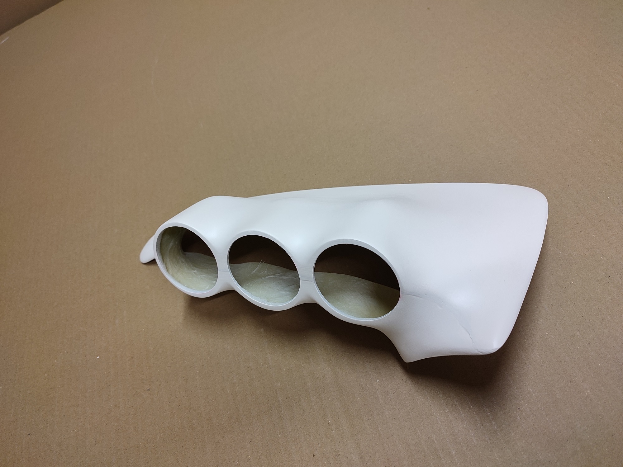 Triple gauge pod