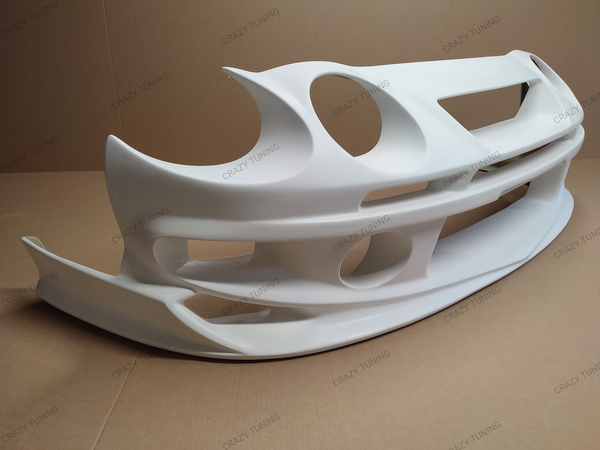 Varis style front bumper alternate view 2