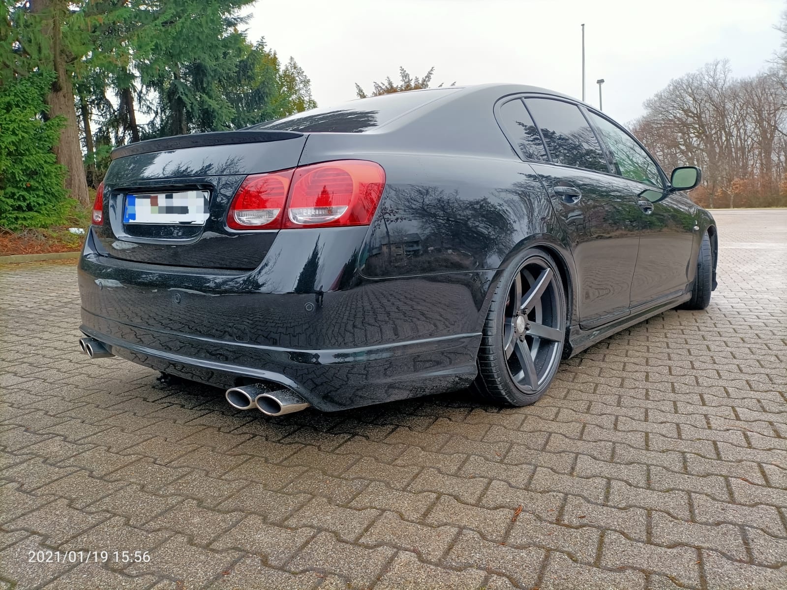 ARTISAN SPIRIT style rear lip 2005-2012 alternate view 2