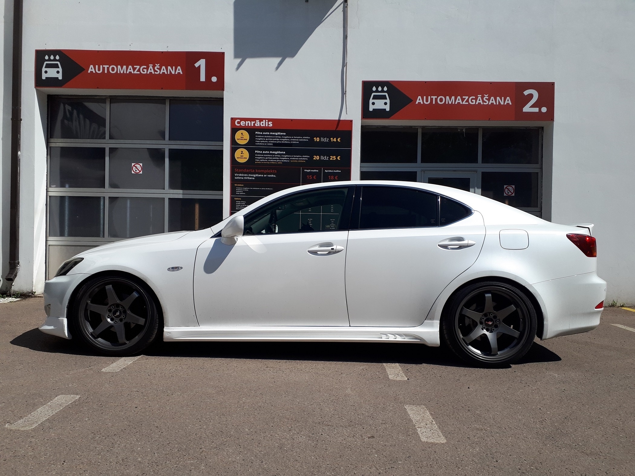 WALD style side skirts